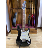 Guitarra Fender Starcaster Stratocaster Preta