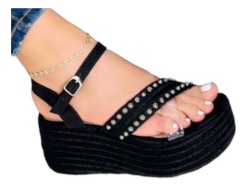 Hermosas Sandalias Plataforma Yute Talla 35/40