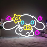 Cinnamoroll - Letrero De Neón De Anime Led Para Decoración D