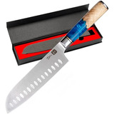 Cuchillo Dnifo Santoku Cuchillo De Chef Japonés De 7 Pulgad