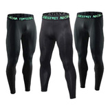 04 Calças Térmicas Segunda Pele Legging Masculina Fitness