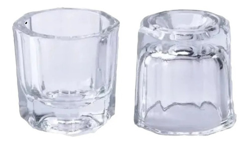 Vaso Dappen Vidrio Para Acrílicos Manicure