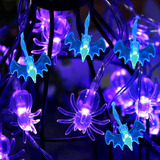 Guirnalda 10 Led 1.5m Halloween Figuras Pila Luz Multicolor 