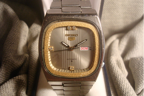 Hermoso Reloj Seiko Five 6309-5180 Automatico Año 1985 Joya!