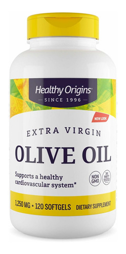 Healthy Origins Cpsulas Blandas De Aceite De Oliva Virgen Ex