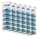 30 Pilhas Baterias Elgin 23a 12v A23 Alcalina 6 Cartelas