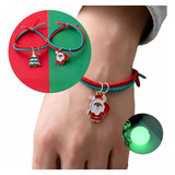 Luminoso Pulseras Con Imanes Amantes Buenos Amigos Ajustable