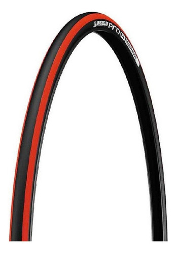 Llanta Bicicleta Michelin 700x23c Pro4 Competition Endurance Color Negro/rojo