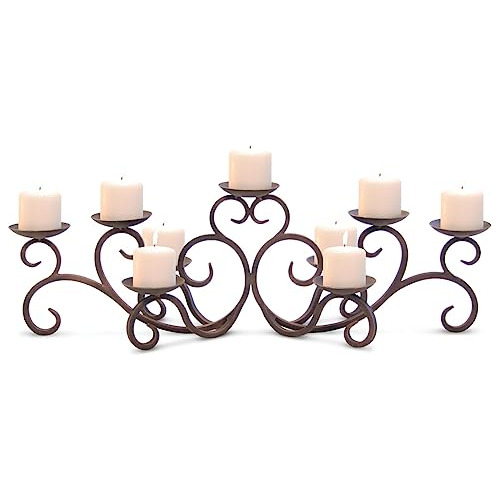 Home And Hearth 17502 Hawthorne - Candelabro Para Chimenea, 