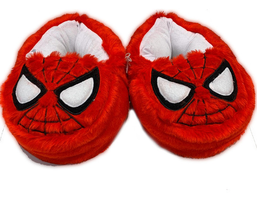 Pantuflas Spiderman Hombre Araña Acolchonadas