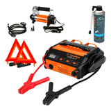 Cargador Baterías, 50 A, 12 Volts Con Kit De Emergancia 