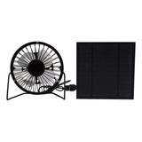 Mini Panel Solar De 5 W, Ventilador De Hierro Y Refrigeració