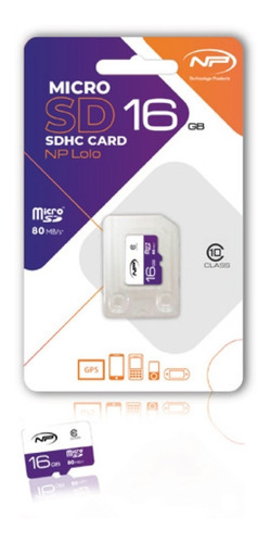 Memoria Micro Sd De 16 Marca Np Con Chip Samsung Combo Por 2