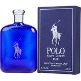 Perfume Polo Blue Edt En Aerosol Para Hombre, 200 Ml, Ralph
