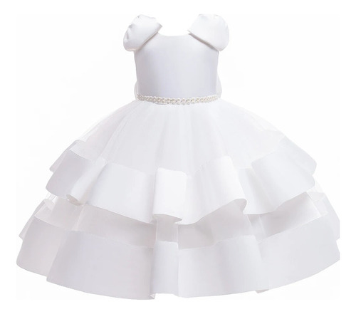 Vestido Con Lazo Para Niña Pequeña  Vestido De Princesa Para