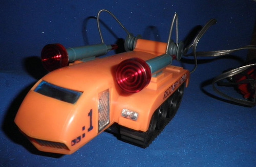 Thunderbird Tanque Espacial Tv Juguete Bandai Japón 1960's