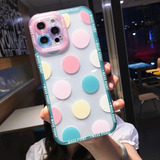 Funda De Teléfono Transparente Wave Point Para iPhone 11 12