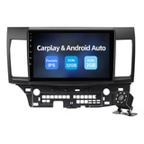 Estéreo Android 10 Carplay Para Mitsubishi Lancer 2008-2013