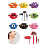 Fone De Ouvido Infantil Animado Com Fio Jellie Monsters