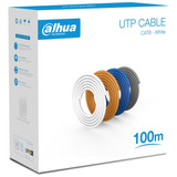 Bobina De 100 Mts De Cable Utp Cat6 100% Cobre Color Blanco