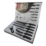 Set Cuchillos Cocina Acero Inoxidable 7pcs Antibact