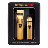 Combo Babyliss De Recortadoras Goldfx Inalambricas Barberia