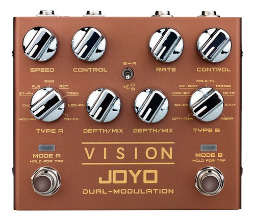 Pedal Joyo Vision Dual Modulation - Serie Revolution