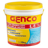 Cloro Balde 10kg Múltipla Ação  3 Em 1 Genco