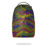 Mochila Sprayground Original Trippy Trinity Camo Cry