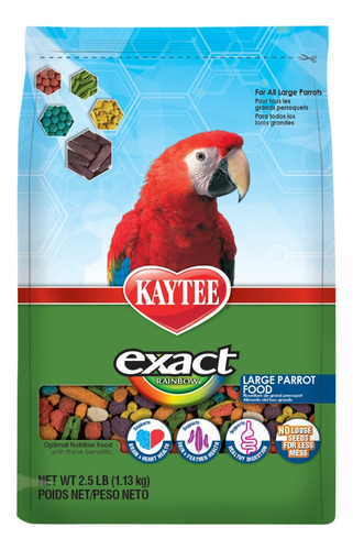 Alimento Kaytee Exact Para Guacamayas Y Loros Grandes 1.13kg