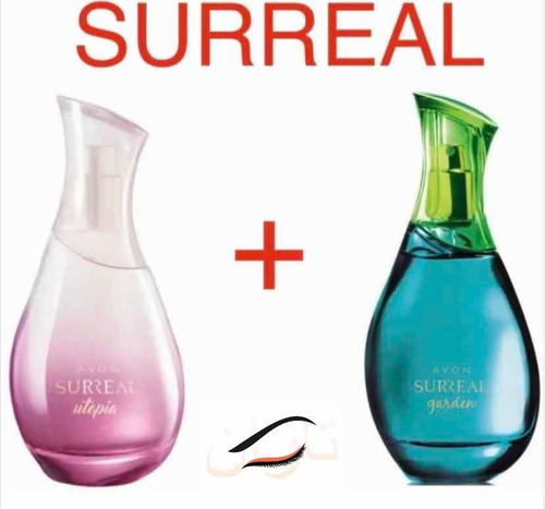 Colônia Avon Surreal Utopia + Surreal Garden - 75ml Cada