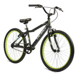 Mountain Bike Infantil Olmo Infantiles Mint  2020 R24 Frenos V-brakes Color Negro Mate/celeste/verde  