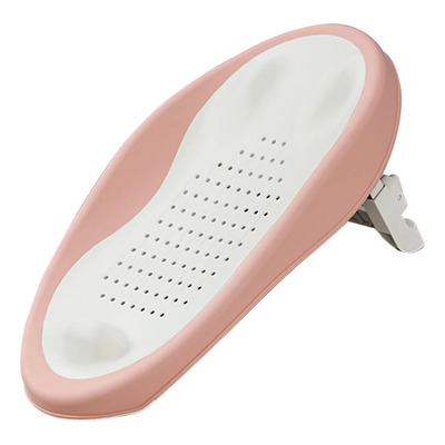 Soporte De Baño Para Bebé, Alfombrilla De Bañera Rosa