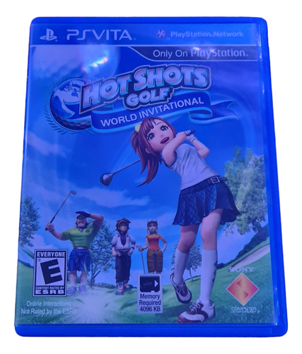 Juego Hot Shots Golf World Invitational Para Psvita.