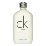 Calvin Klein Ck One Eau De Toilette Unisex X 100 Ml
