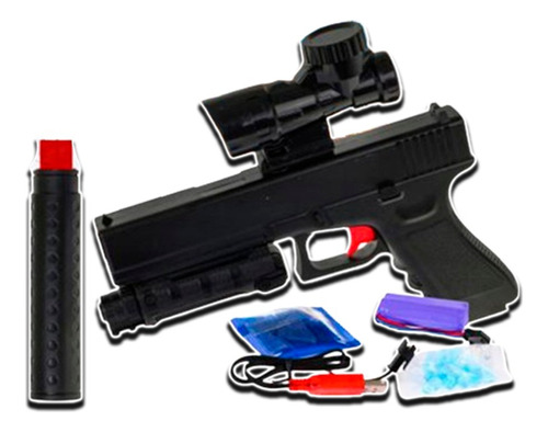 Pistolas Hidrogel Electrica Rifle Hidrogel Automatico Glock 