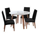 Jgo. De Comedor Valencia S/cadiz Pu Negro