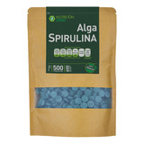 Alga Espirulina 500 Tabletas - 500 Mg Nutrición 2000 Sabor Sin Sabor