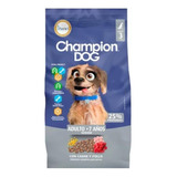 Champiòn Dog Adulto Senior + 7 Años 8kg Con Carne Y Pollo.