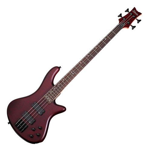 Bajo Electrico Schecter Stiletto Custom 4 Con Mics Emg 40hz