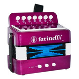 Acordeon Infantil Acif 7 Botones 2 Bajos Morado Acifmon