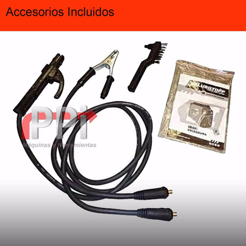 Soldadora Inverter Iron 250 + Mascara Fotosensible St 2 Escu