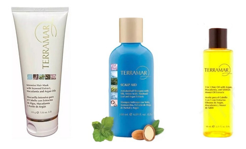 Shampoo Anticaspa+mascarilla+oleo 98 Ml Terramar