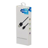 Cable Carga Usb Tipo C, Beston Bst-w1011 Color Negro