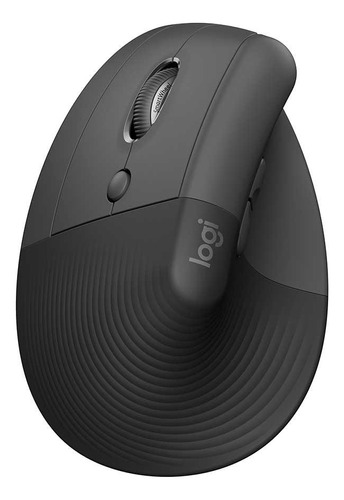 Mouse Sem Fio Logitech Lift Left Vertical - Grafite