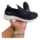 Zapatillas Skechers Tejidas Mujer 