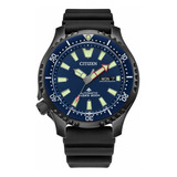 Reloj Citizen Promaster Automatico Diver Ny0158-09l Azul