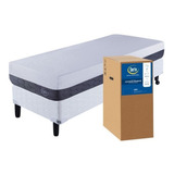 Sommier Y Colchon Serta  Box Express En Caja 80x190 1 Plaza