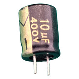 4x Capacitor Eletrolitico 10uf/400v 105° 10x13mm Shcon