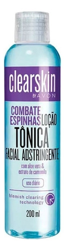 Locion Tonica Facial Astringente Clearskin By Avon 200 Ml
